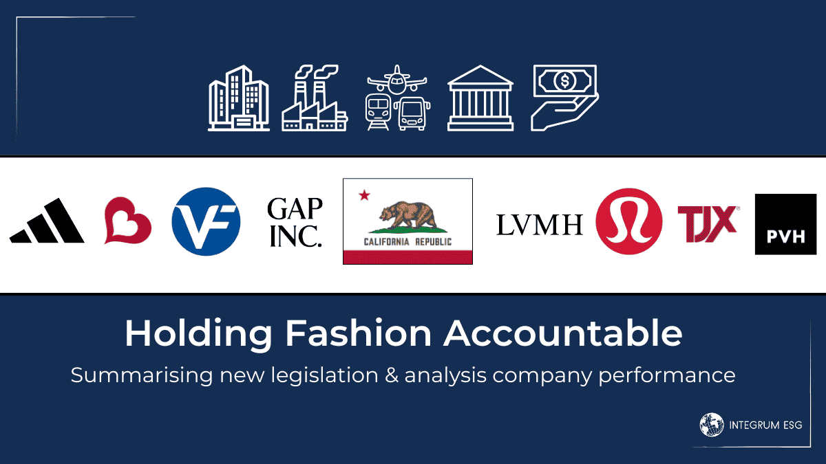 Holding Fashion Accountable