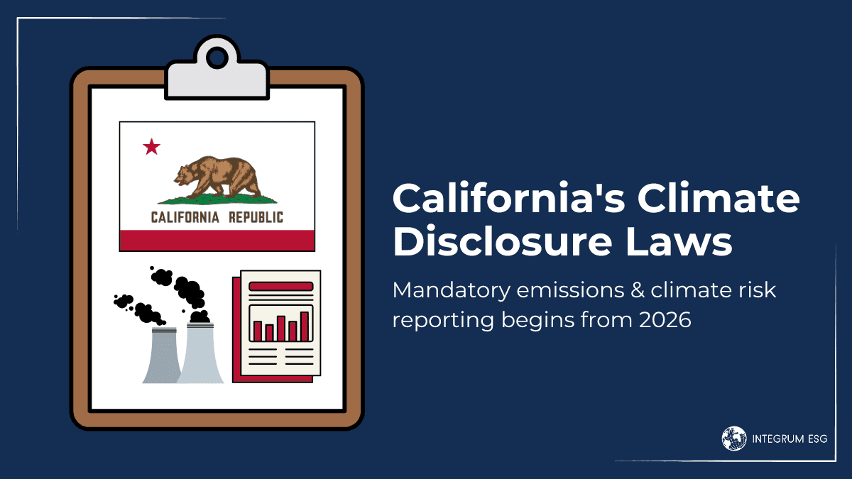 California Climate Laws: SB 253 & SB 261 Explained